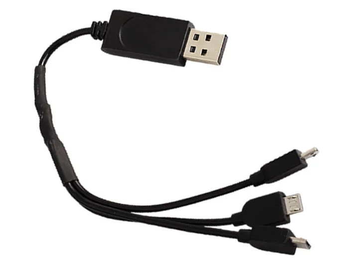 1 шт. 3 в USB зарядный кабель для XS809 dm107 S RC Quadcopter запасные части батареи параллельный