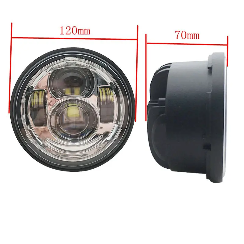 2018 новые 4 65 дюйма для мотоцикла двойные светодиодные фары с DRL halo Fat Bob FXDF 08-16 15 |