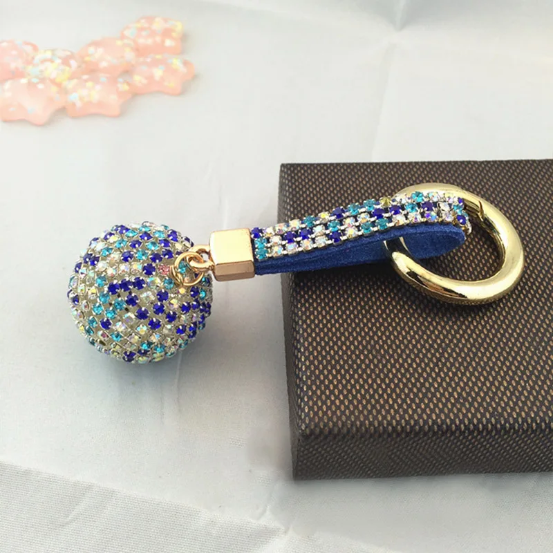 Новое поступление 2019 цепочка для ключей девочек и женщин из сплава с цирконом 12