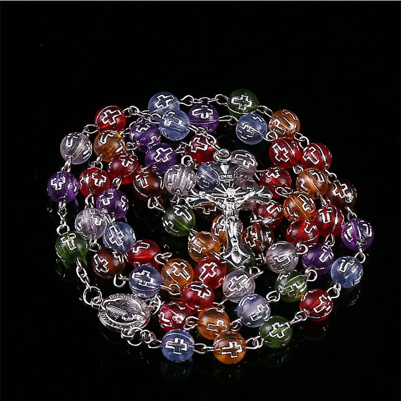 Новинка 2017 модные круглые хрустальные бусины 8 мм ручной работы четки в центре