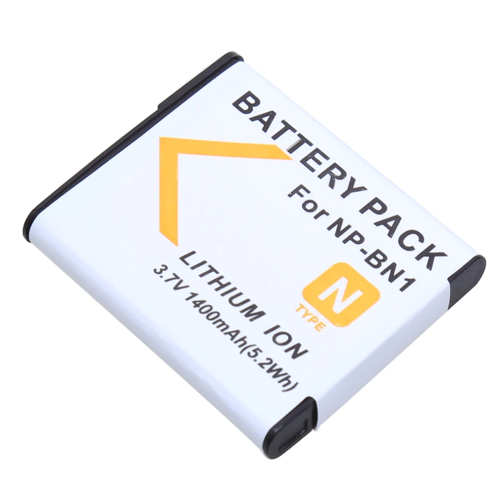 Аккумулятор AOPULY BN1 NP + зарядное устройство USB с ЖК дисплеем для цифровой камеры Sony