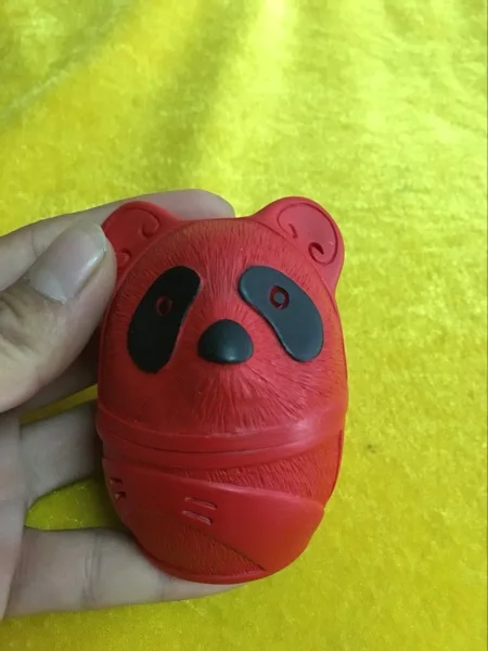 

Exquisite Chinese characteristic Lovely Panda Statue Lacquer Toothpick Box