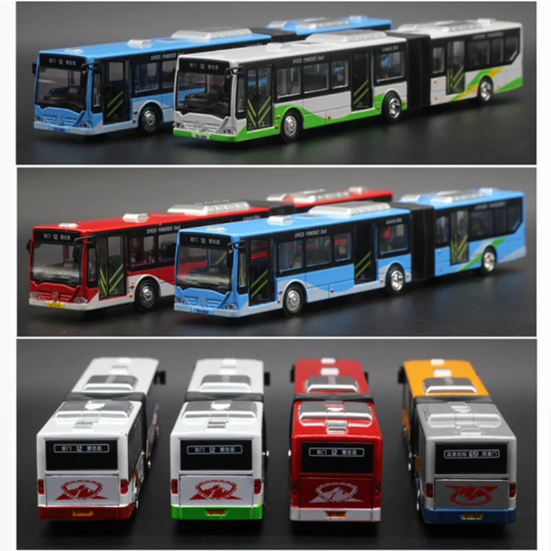 Новинка 1:18 удлиненная Автомобильная модель с двойным автобусным сплавом шина