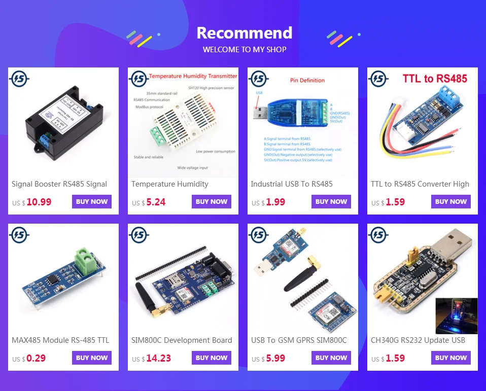 Ttl к RS485 для Arduino USB модуль преобразователя AVR 3,0 V~ 30V конвертер высокого EMC EMI 3,3 V/5,0 V сигналы аппаратное автоматическое управление