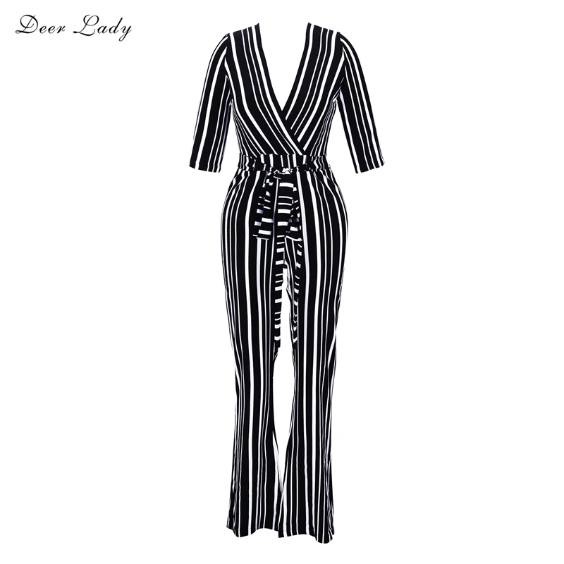 Олень леди Bodycon комбинезон длинные 2019 новые модные женские обтягивающие