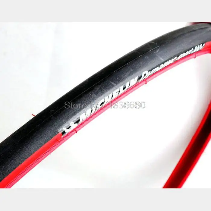 Red Шины для шоссейного велосипеда Michelin, многоцветные, сверхлегкие, 700* 23C, синие, красные, черные, динамические велосипедные шины 700C, цена, аксессуары - Цвет: Red