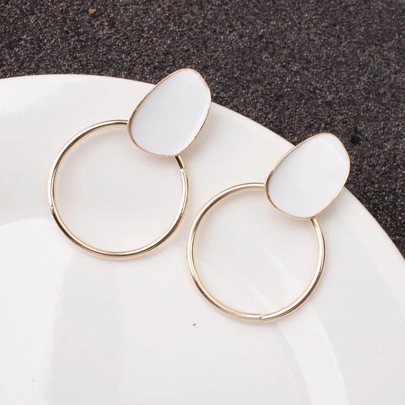 GB Long Earrings New Temperament Female Korean Simple Personality Hipsters Wild Network Star Jewelry | Украшения и аксессуары