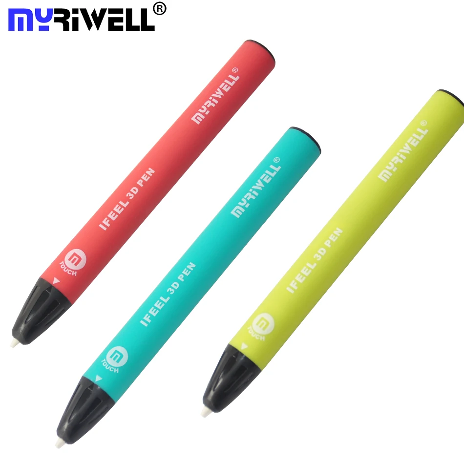 Myriwell 3D Ручка 3d ручки, сенсорная ручка, usb зарядка, 3D модель Смарт 3D ручка для печати, поддержка мобильного питания, ребенок