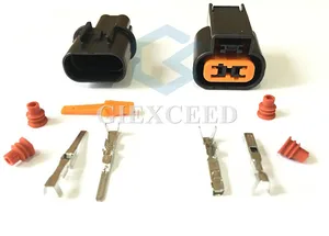 Разъем для автомобильной противотуманной фары, 2 комплекта, 2 контакта PB625-02027, разъем жгута проводов для Mitsubishi Souast