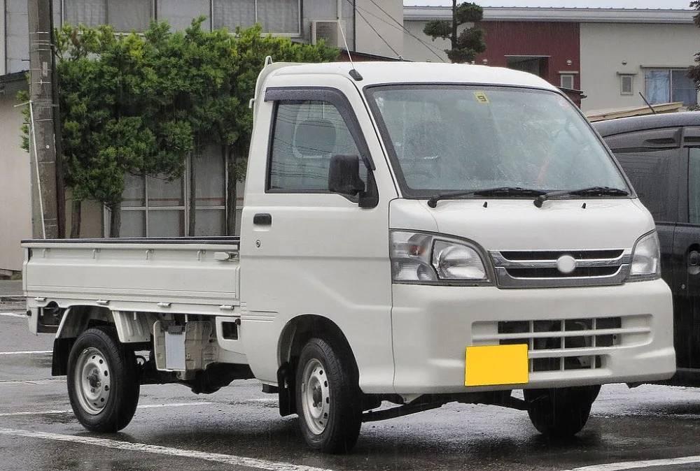 Для Daihatsu Hijet S100, S110, S120, S130 2007- стиль 2 шт. ABS хромированная крышка зеркала заднего вида Авто Поставки