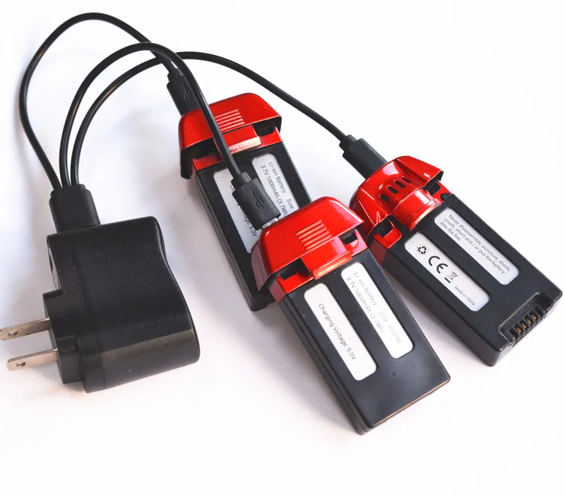 SJRC S30W батарея Rc Дрон Quacopter Li Po 3 7 V 1000Mah части Аксессуары|Детали и аксессуары| |