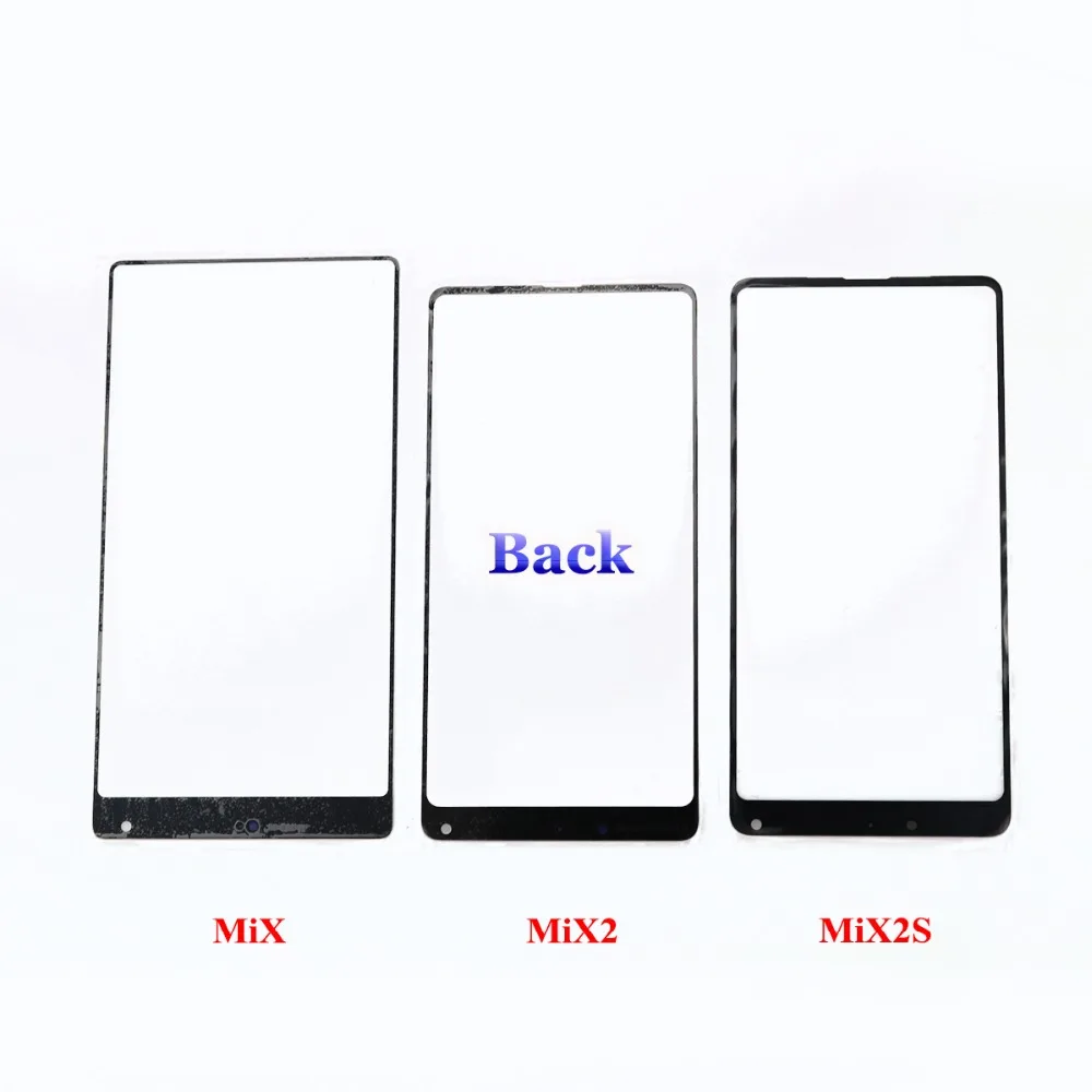 YuXi 1 шт. Черный Белый для Xiaomi mi x mi x2 mi x2S передняя стеклянная линза сенсорный экран ЖК-дисплей внешняя панель+ инструменты mi x 2