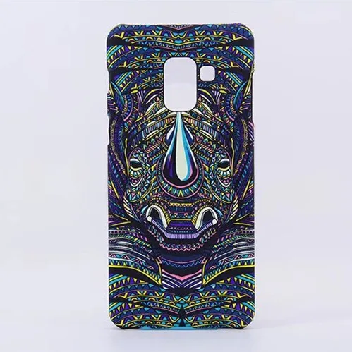 Милый лев тигр Волк светится в темноте Чехлы для Samsung Galaxy S10 Plus S10e J4 J6 A8 A6 A9 A7 2018 слон