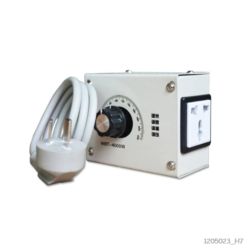 

Регулируемый регулятор переменного напряжения, 220 В, регулировка яркости температуры, скорости вентилятора, Электрический диммер