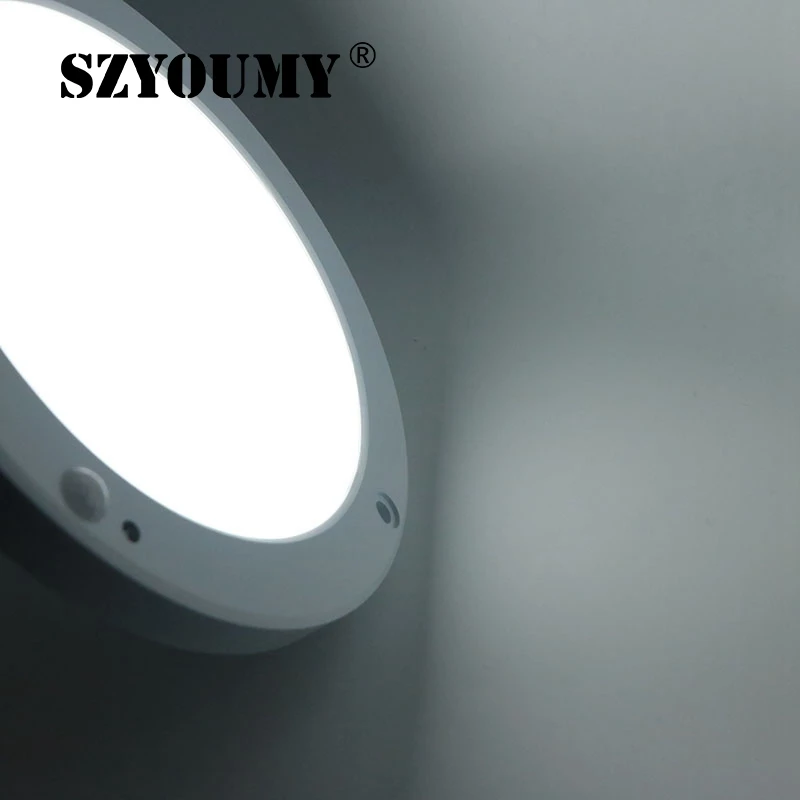 Светодиодный панельный светильник SZYOUMY 18 Вт потолочный с датчиком инфракрасным