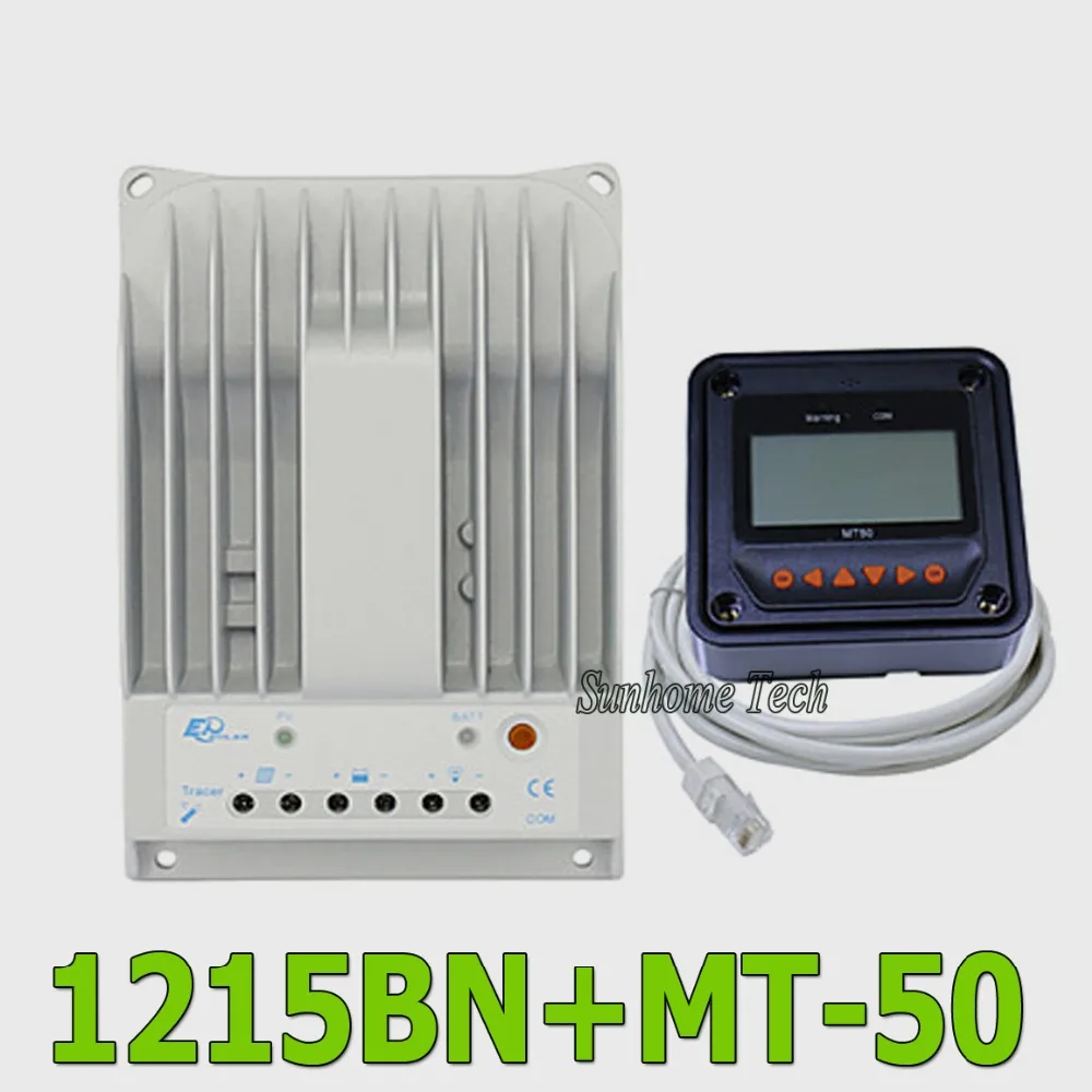 10A 12V 24V New Tracer 1215BN 10 amps Programmable MPPT Solar Charge Controller with MT50 LCD display Remote meter | Обустройство