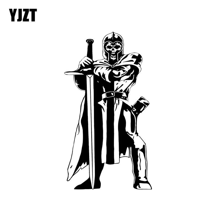 YJZT 9 1*16 2 см крутой модный красивый Рыцарь Солдат покрывающий тело воин - Фото №1