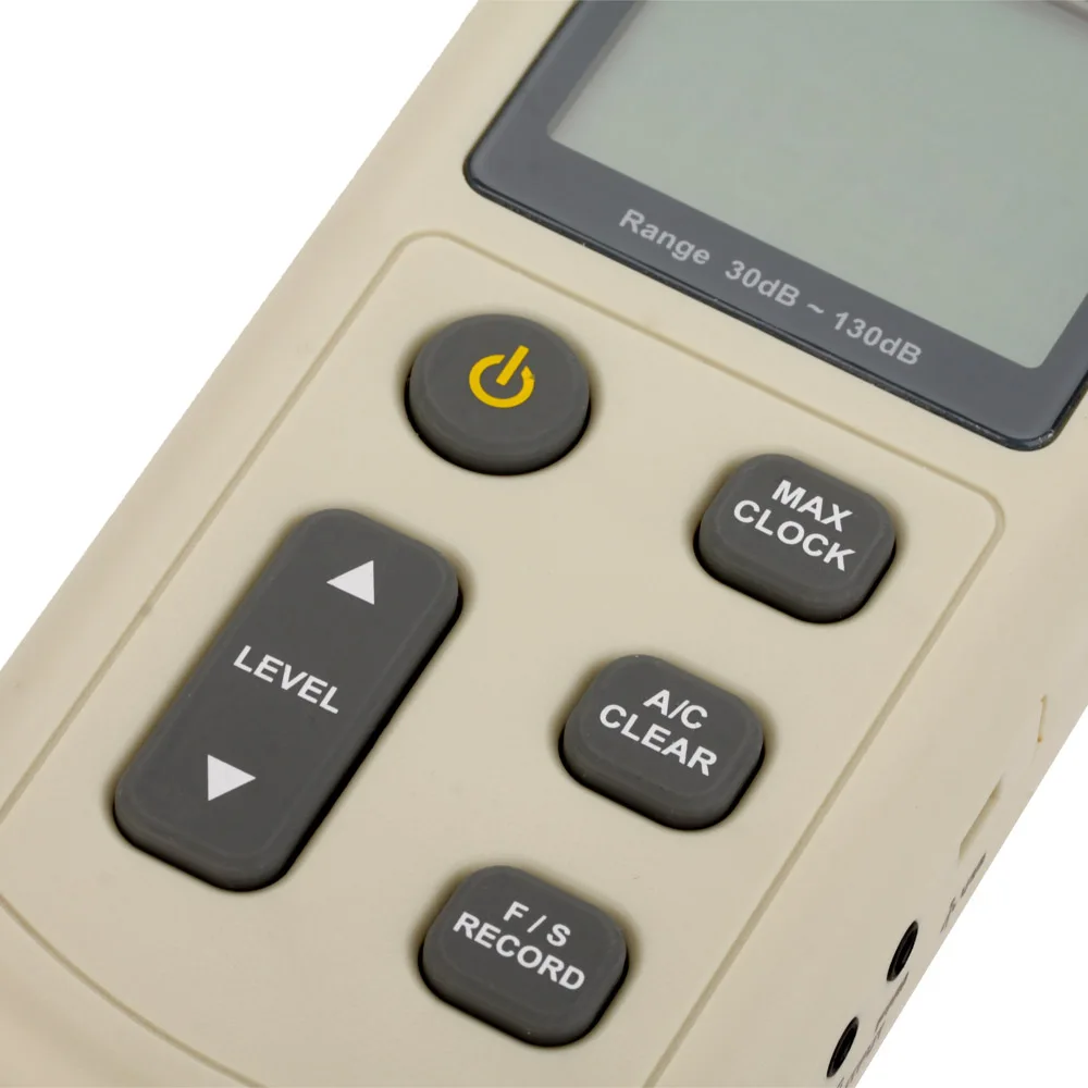 GM1356 Sound Level Meter with USB Digital Noise Tester LCD Screen Audio Vioce Describe Decibel Monitor Pressure | Инструменты