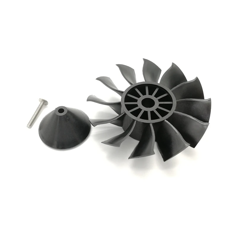 Powerfun 90 мм EDF 6S 8S 1100/1450kv импеллер W/двигатель+ 12 пропеллер двигателя комплект Fr FPV RC модель канал самолета D3541 мотор
