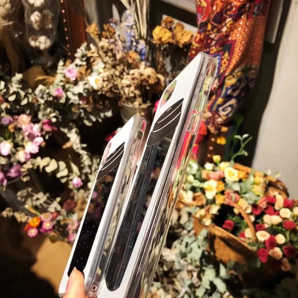 Чехол для Apple iphone 6 7 8 10 Plus X XR XS максимальный чехол Новый Ip plus XsMax блестящие жесткие
