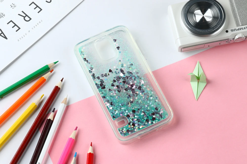 Блестящие чехлы с жидкостью для samsung Galaxy S5 чехол для samsung S6 S7 S8 S9 край A6 A7 A8 J6 J4 J8 плюс S10 S10E S10 плюс Чехол