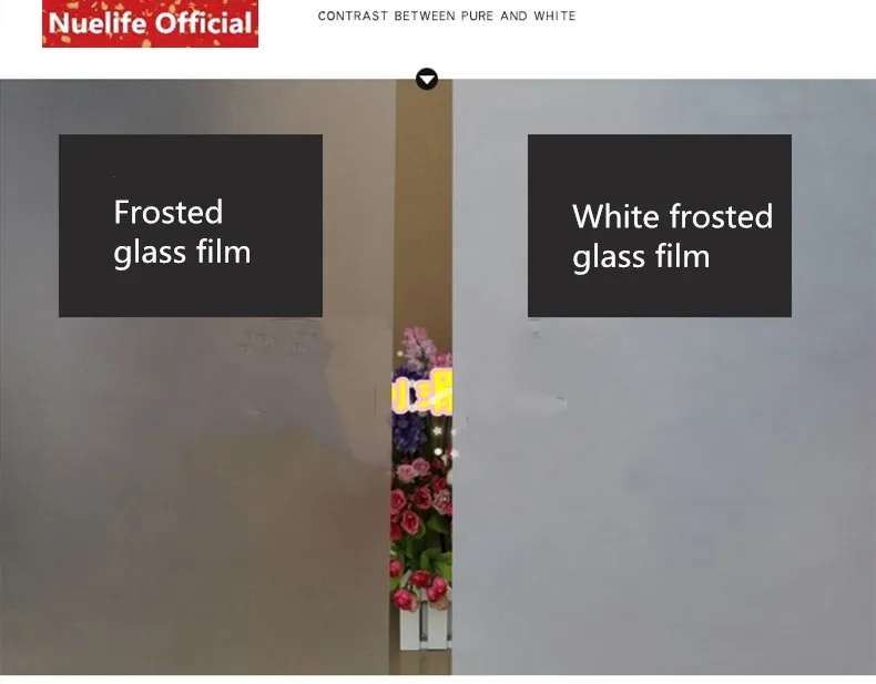 30/40/50/60/90 см Matte White статические скраб пленка для окна непрозрачная солнцезащитный крем винил Стекло Стикеры Ванная комната офисное окно фильм
