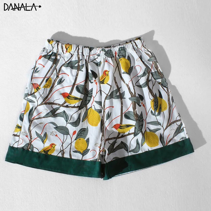 Женский Повседневный костюм для сна DANALA элегантные комплекты одежды с цветочным