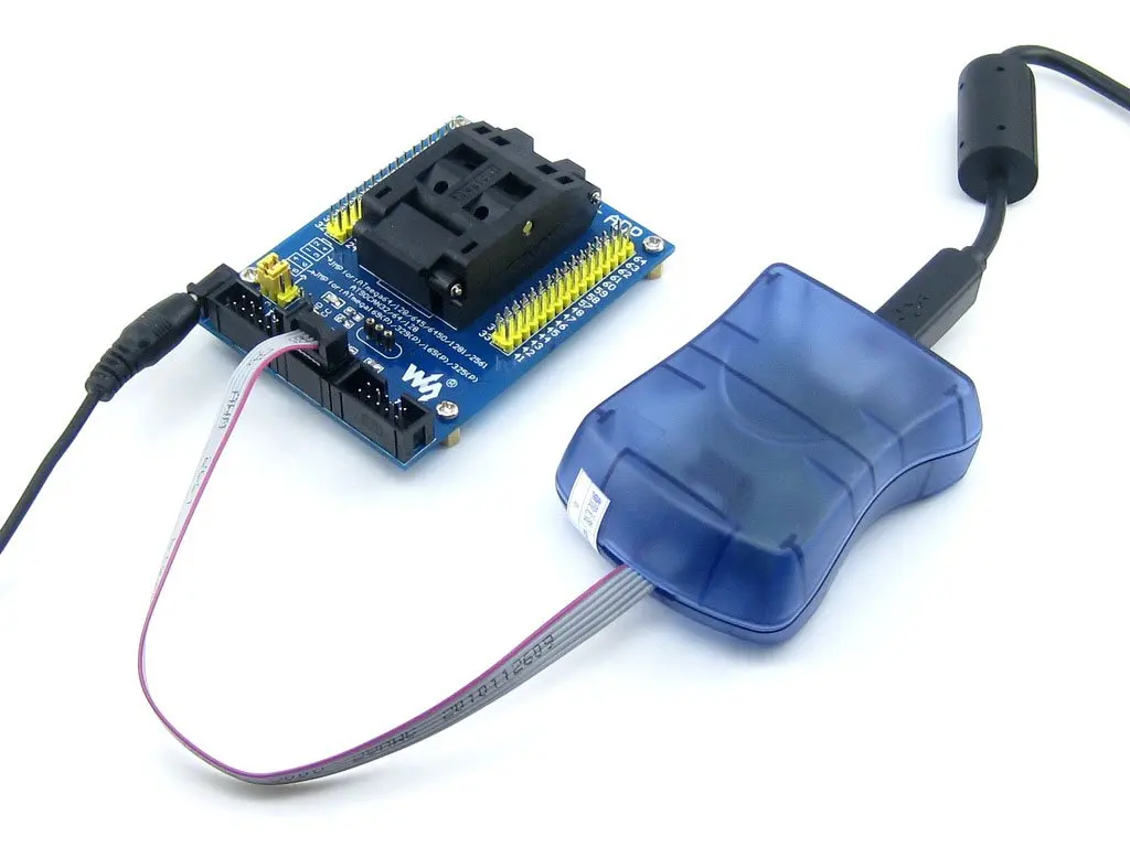 M64 + ADP AVR программирующий адаптер IC тестовая розетка для ATmega64 ATmega128 TQFP64 |