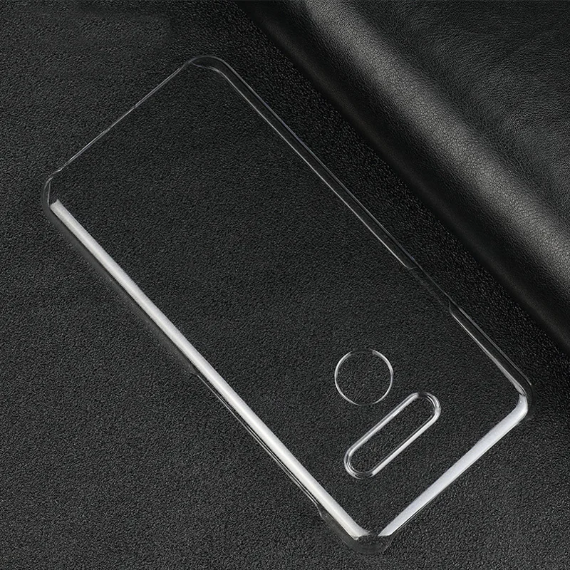 Ультратонкий Прозрачный жесткий чехол накладка из поликарбоната для LG G8 ThinQ/LG G7