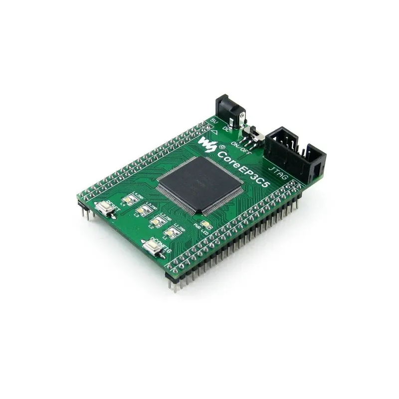 Waveshare EP3C5 EP3C5E144C8N ALTERA Cyclone III FPGA макетная плата легкая для периферийных экспансий =