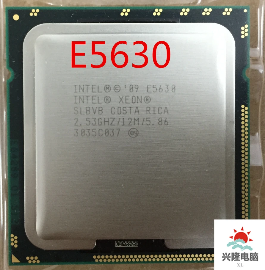 Процессор Intel Xeon E5630 2,53 GHz 12MB cache 5.86GT/s/LGA1366/quad core/cpu(Рабочая