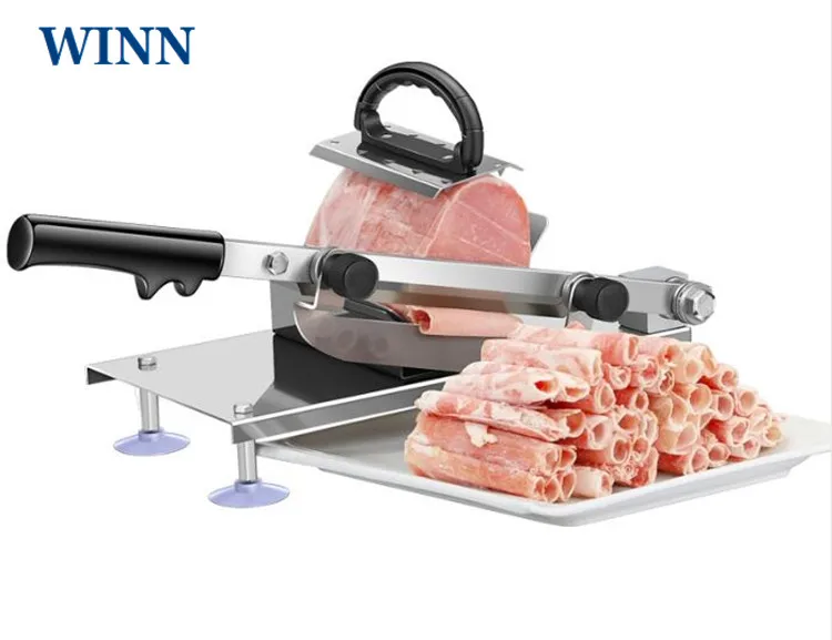 WINN Stainless Steel Manual Slicer Frozen meat cutter Hard vegetable Chipper kitchen ideal helper Alloy steel blade | Бытовая техника
