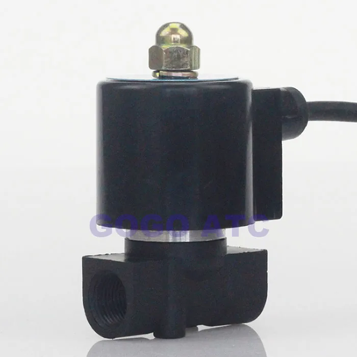 2 варианта медная катушка под водой электромагнитный клапан 3/8 дюймов 24 V 12 V 220 V AC нормально закрытый 2W040-10 инженерный пластиковый шарнир