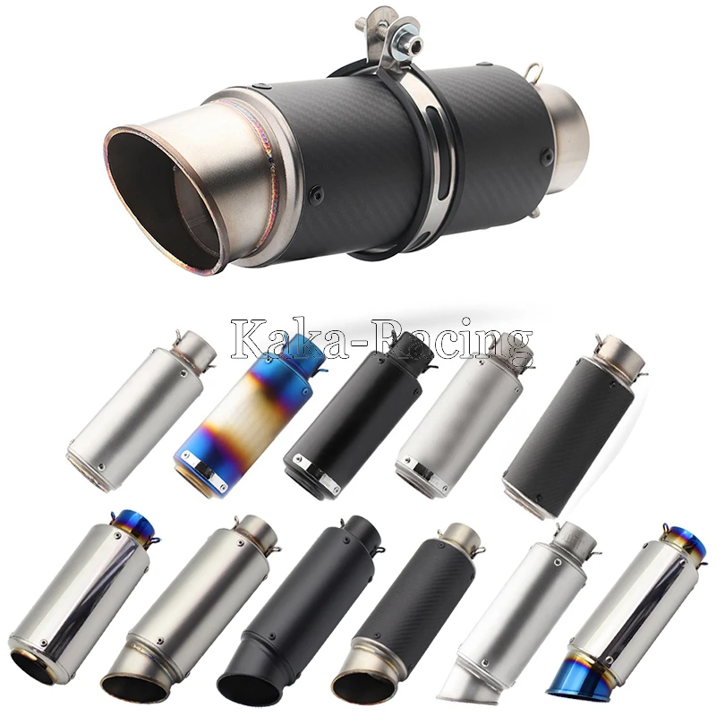 ID: 51 мм 60 универсальный глушитель выхлопной трубы мотоцикла GP Escape мото скутера