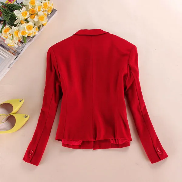 Блейзер Женский пальто новинка брендовые облегающие винтажные куртки из 100%