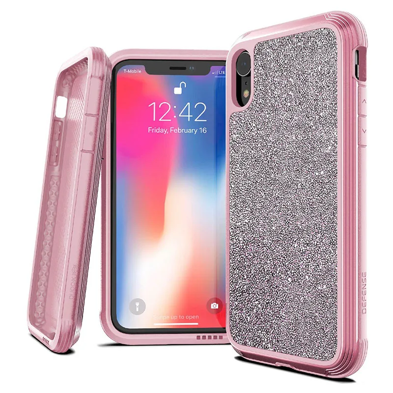 X-Doria защитный чехол для телефона для iPhone X Xs Max iPhone XR Apple военный армированный Жесткий задний Чехол из ТПУ Алюминиевый противоударный чехол