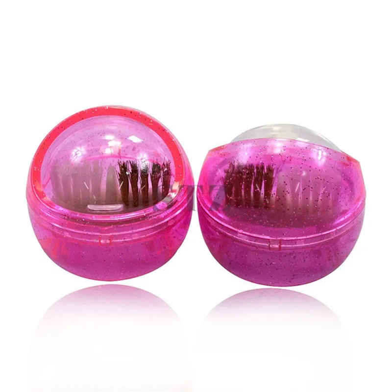 

Nail Art Dual Clean Brush Head Drill Bit Cleanser Box Polishing Buffing Manicure Bits Dust Clean Remove Mini Cleaning Case
