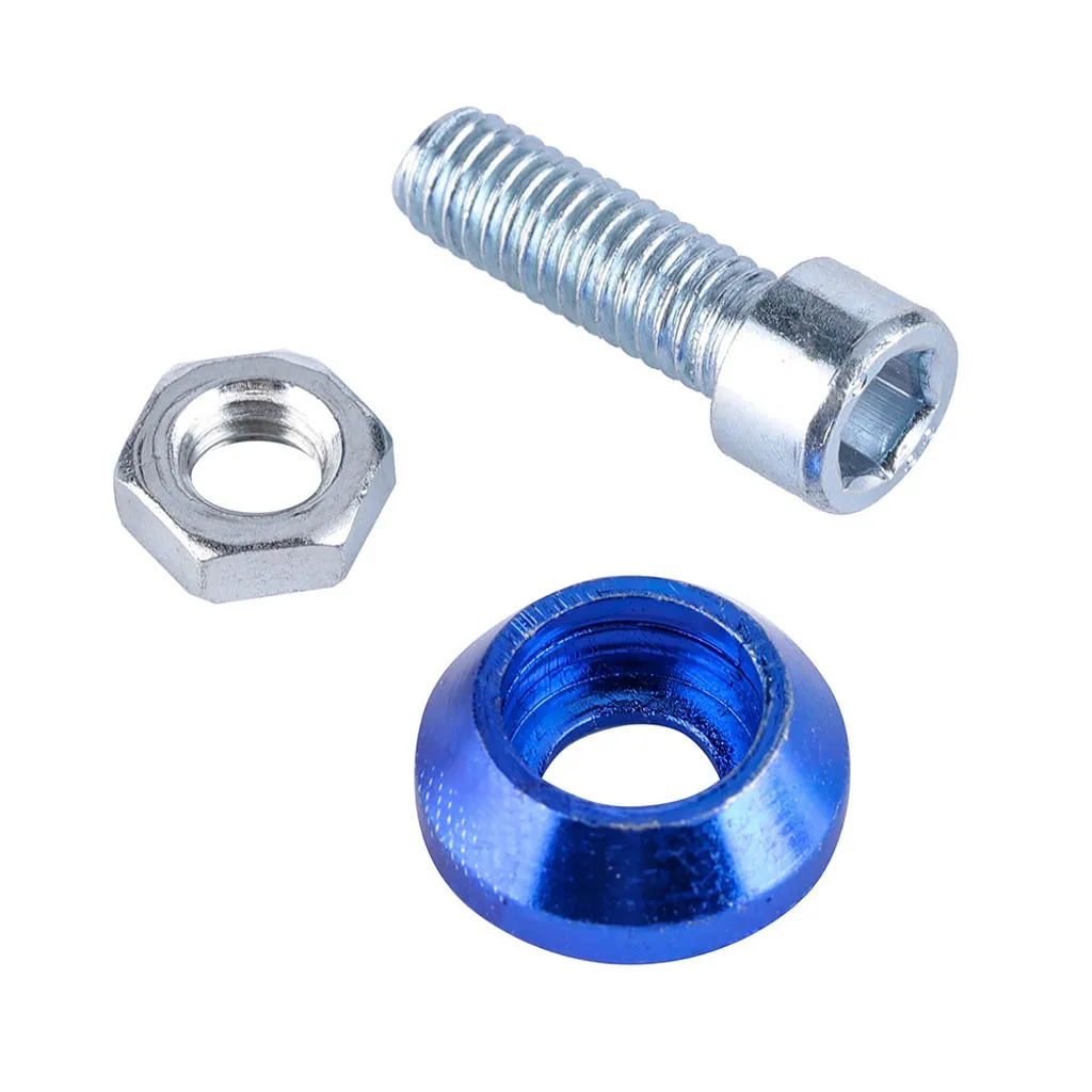 Новинка 20 шт. цветов шурупы для автомобильных прав шайба крыла автомобиля