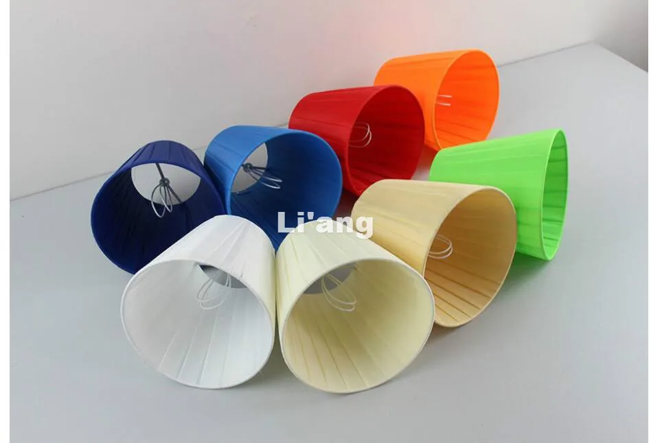 Бесплатная доставка 6 шт./лот подвесной тканевый абажур художественный