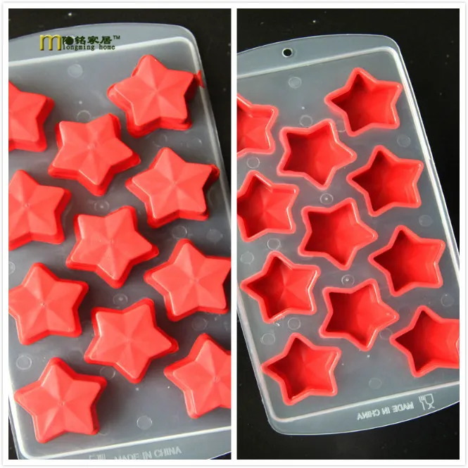 1 шт. 100% пищевого силикона Новинка мягкий силиконовый ледяной кубик лоток льда