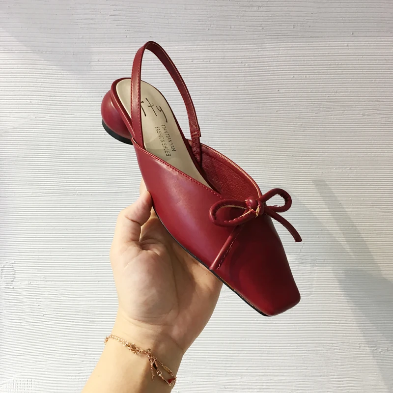 Сандалии женские с закрытым носком бархатные туфли на толстом каблуке необычным ремешком гладиаторы бантом