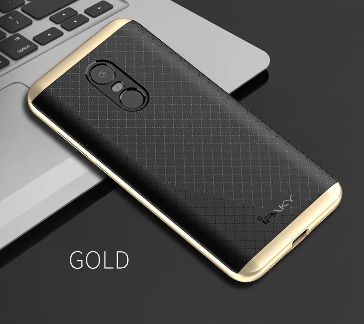 Чехол iPaky для Xiaomi Redmi 5 Plus чехол из поликарбоната ТПУ силикон 2 в 1 телефона Note