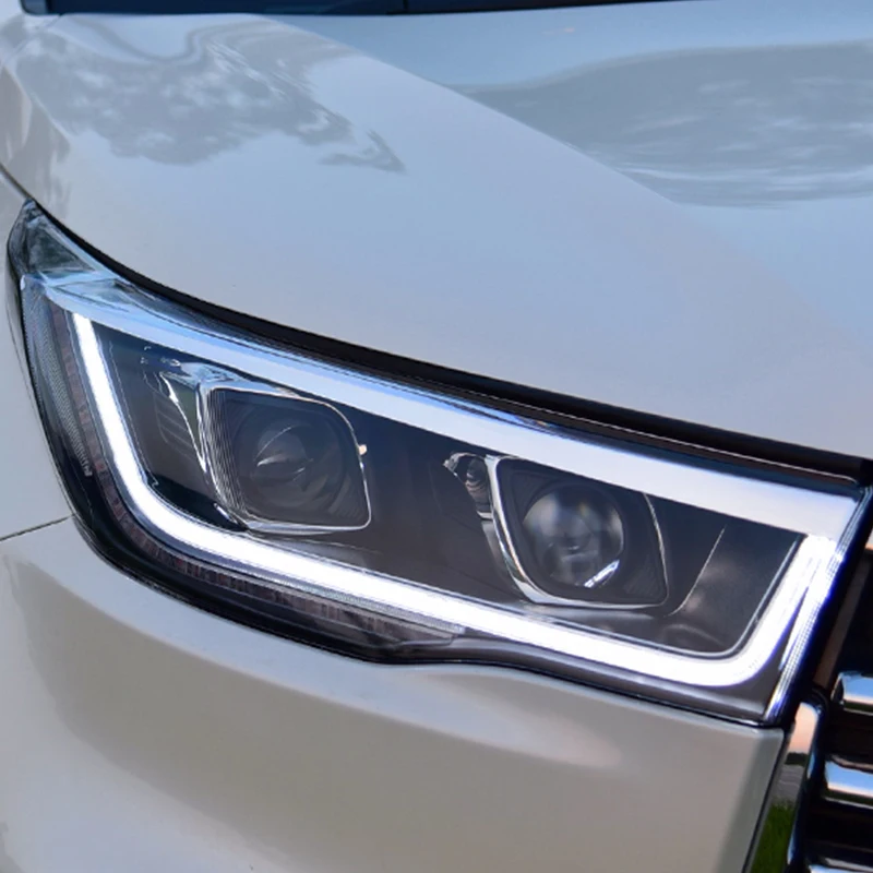 Автомобильная фара в сборе для Toyota Highlander 2015 2016 2017 светодиодный сигнал поворота