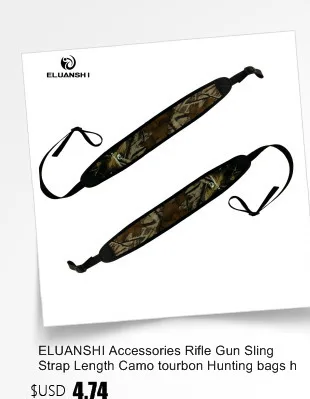 Eluanshi открытый Camo Охота сумки пистолет Интимные аксессуары Товары для птиц вешалка Утка Ремень Игра Перевозчик 8 петель