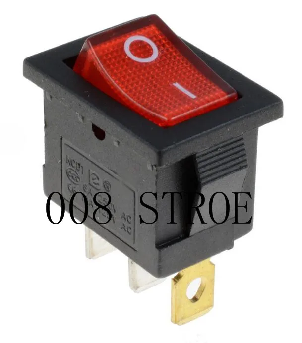 1 шт. On/Off прямоугольный Рокер Переключатель приборной панели автомобиля тире