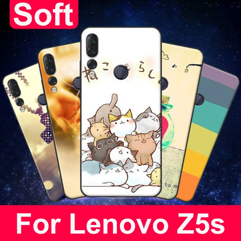 Для lenovo Z5s L78071 чехол с изображением мультяшных героев для чехол для телефона из мягкого силикона ТПУ с рисунком телефонные чехлы для lenovo Z5 s защитный чехол для lenovo Z5s Капа