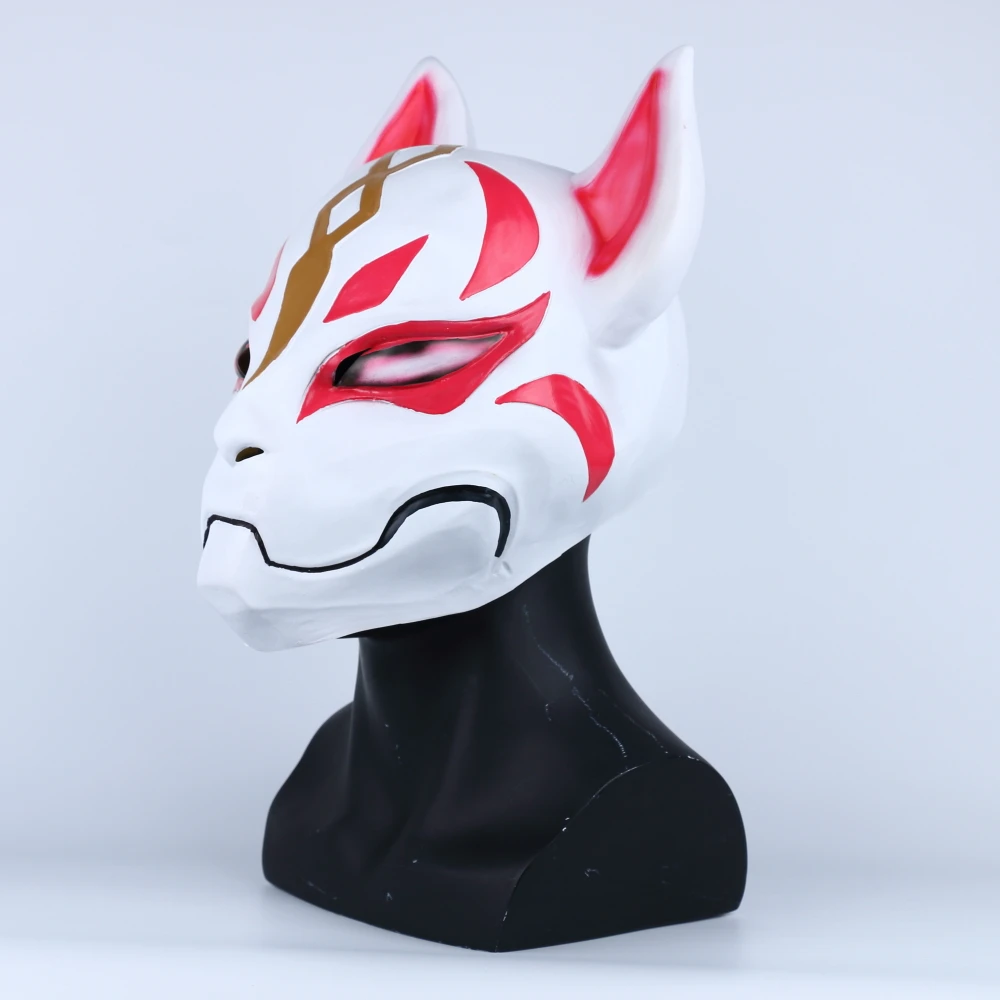 2018 игра дрейф косплей маска для лица лиса kitsune животное полная голова взрослых