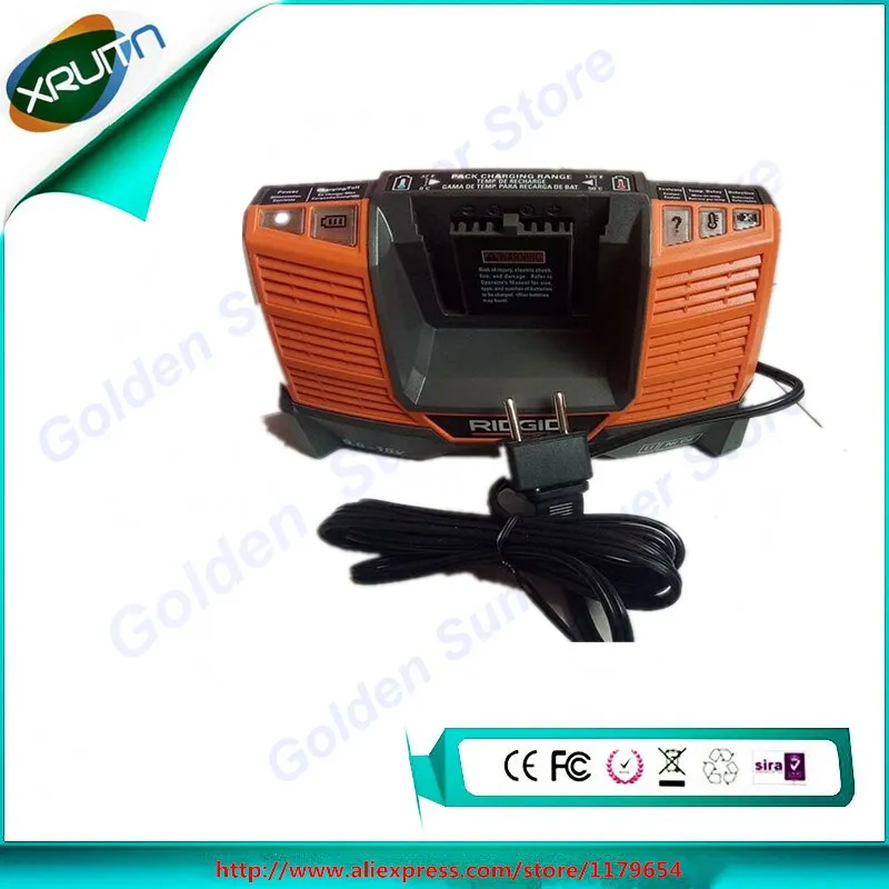 Бесплатная доставка подлинный для aeg ridgid AEG/Ridgid 9 6 в 12 В 14 4 18 зарядное устройство