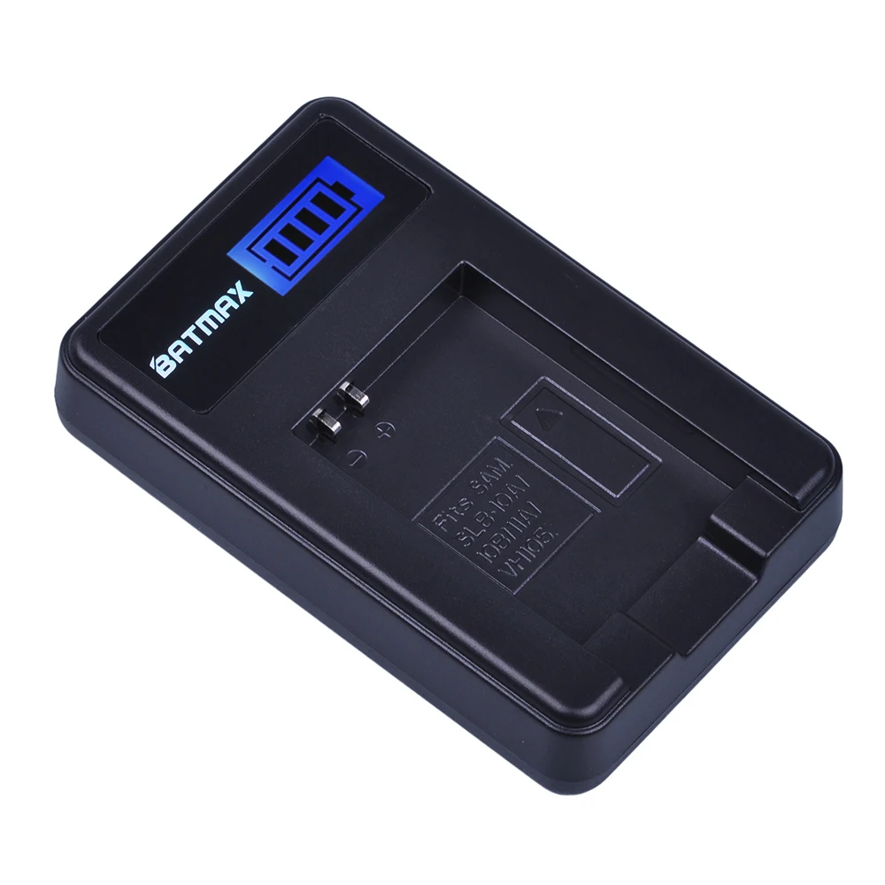 Фото 1 шт. SLB-10A SLB10A SLB 10A батарея + ЖК-зарядное устройство USB для Samsung P800 P1000 PL50 PL51 PL55 SL420 SL502 SL620 SL720 SL820 WB700 №5