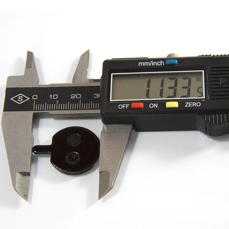 5 пар (10 шт.) Полимерные полуметаллические дисковые Тормозные колодки для